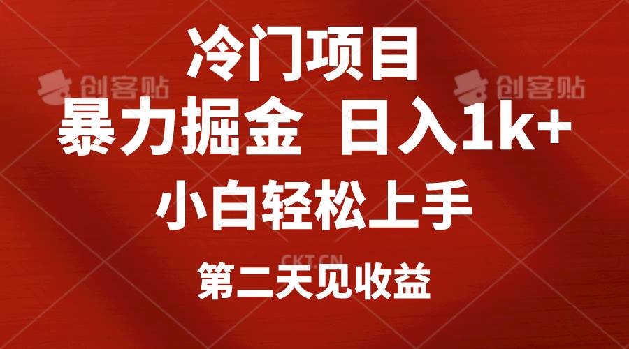 冷门项目，靠一款软件定制头像引流 日入1000+小白轻松上手，第二天见收益-云峥科技网