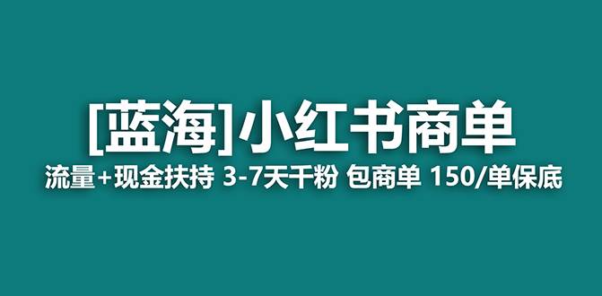 【蓝海项目】小红书商单！长期稳定 7天变现 商单一口价包分配 轻松月入过万-云峥科技网