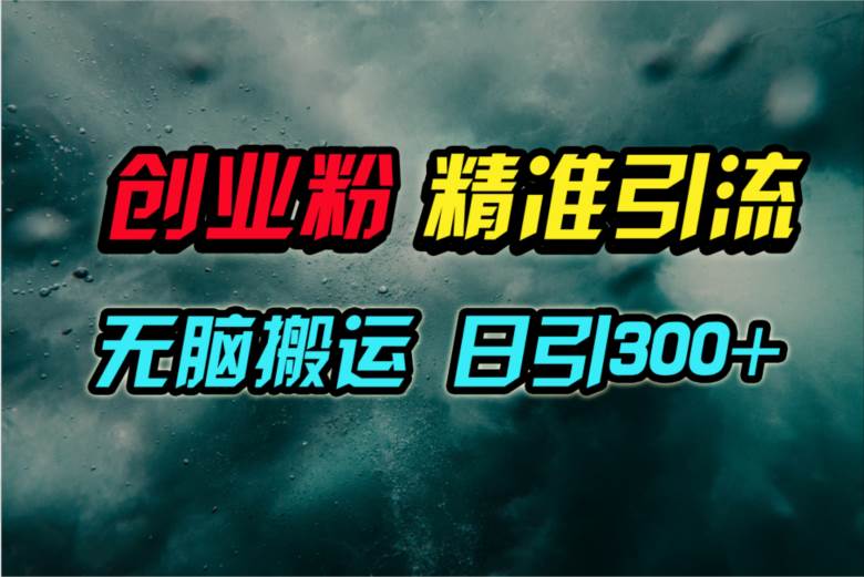 视频号纯搬运日引300+创业粉教程！-云峥科技网