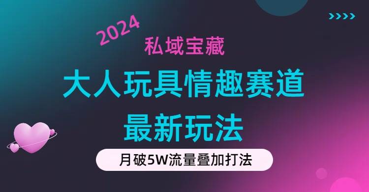 私域宝藏：大人玩具情趣赛道合规新玩法，零投入，私域超高流量成单率高-云峥科技网
