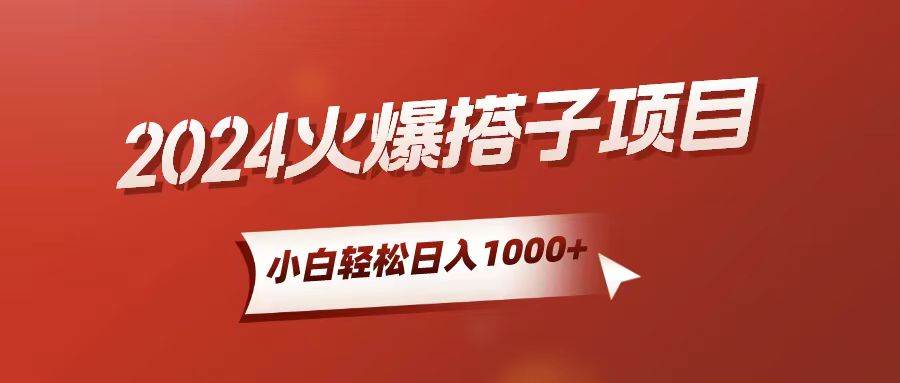 小白轻松上手，日入1000+，搭子项目-云峥科技网
