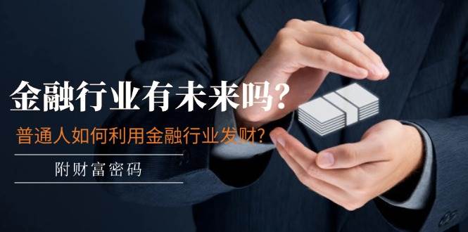 某付费文章：金融行业有未来吗？普通人如何利用金融行业发财?(附财富密码)-云峥科技网
