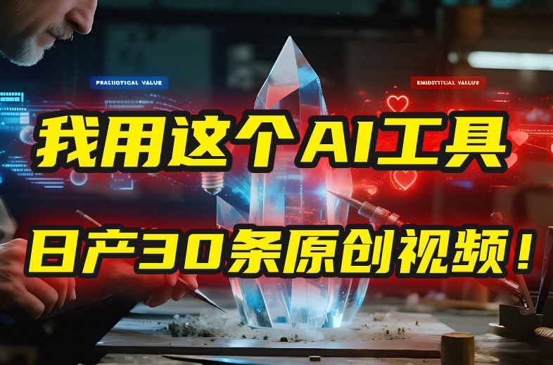 别再真人出镜了！我用这个AI工具，1张照片就能日产30条原创视频！-云峥科技网