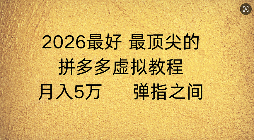 拼多多虚拟店懒人运营法：机器人包办回复发货，月入5W+教程-云峥科技网